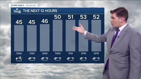 SE Wisconsin weather: Temps climb into the 50s on Thursday