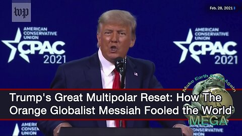 Trump's Great Multipolar Reset: How The Orange Globalist Messiah Fooled the World | Find document below in the description box