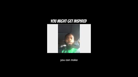 You Might Get Inspired #dayodman #motivation #eeyayyahh #motivationalspeaker #positivity