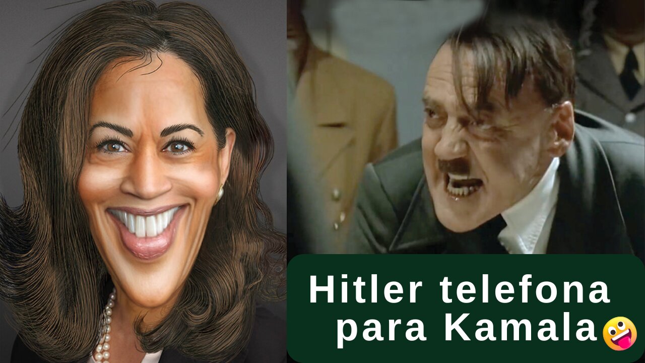 Paródia: Hitler telefona para Kamala Harris