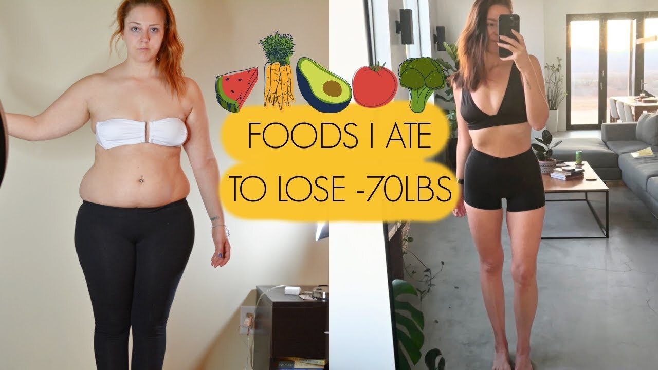 Foods I Ate To Lose 70 Pounds 🍜🥑🍚 - Weight Loss Diet & Meal Plan