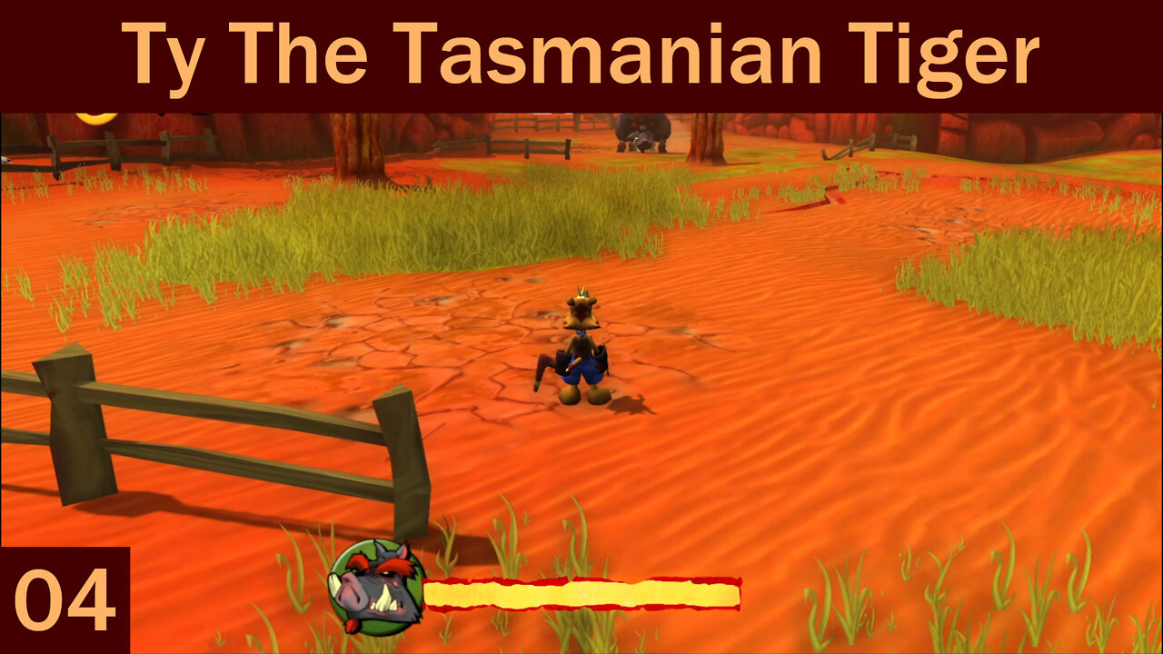 Let's Play: Ty the Tasmanian Tiger! [EP 4] - Taking on a Bull