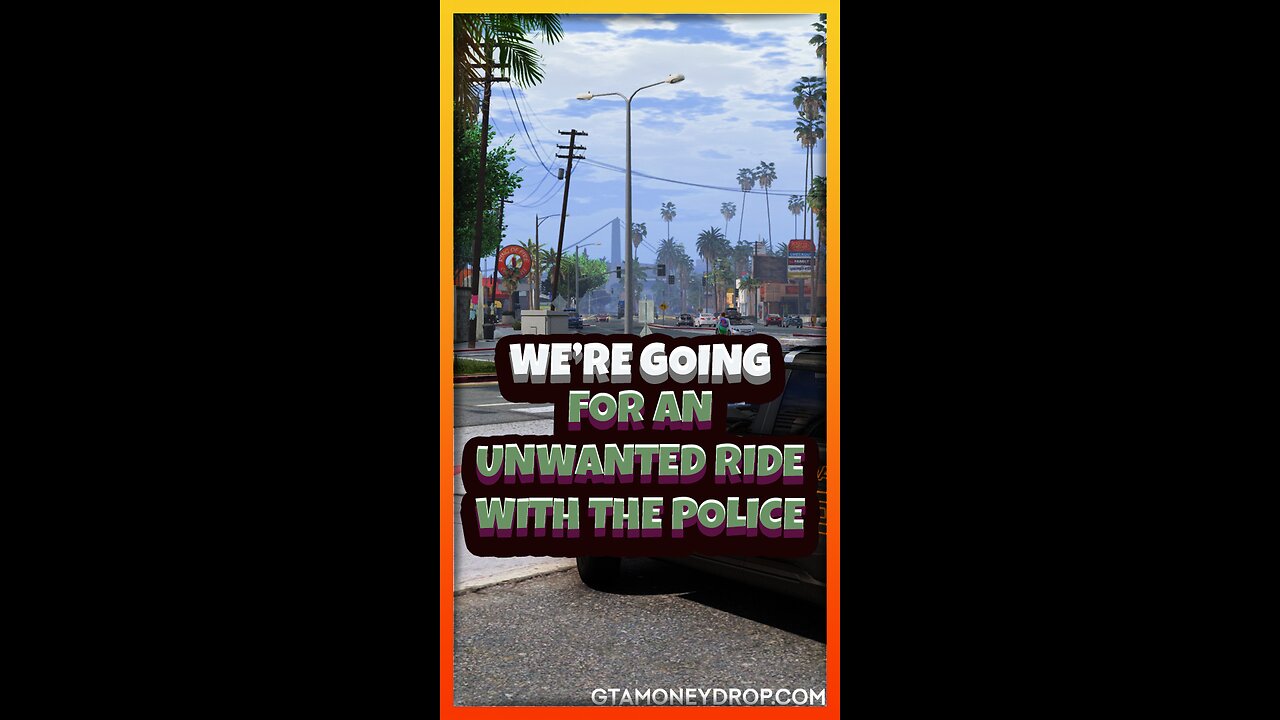 We're going for an unwanted police ride-along| Funny #GTA clips Ep 561 #gtamoney #gtaonline