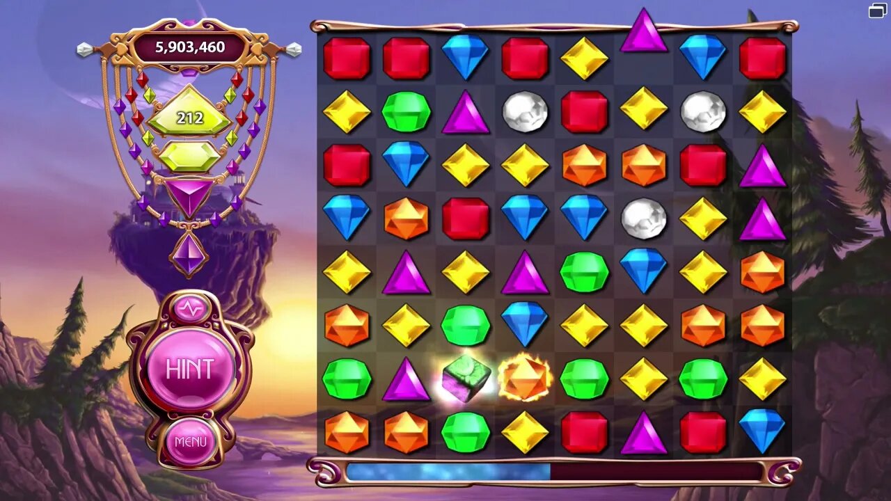 Bejeweled 3 - Endless Zen - Level: 212