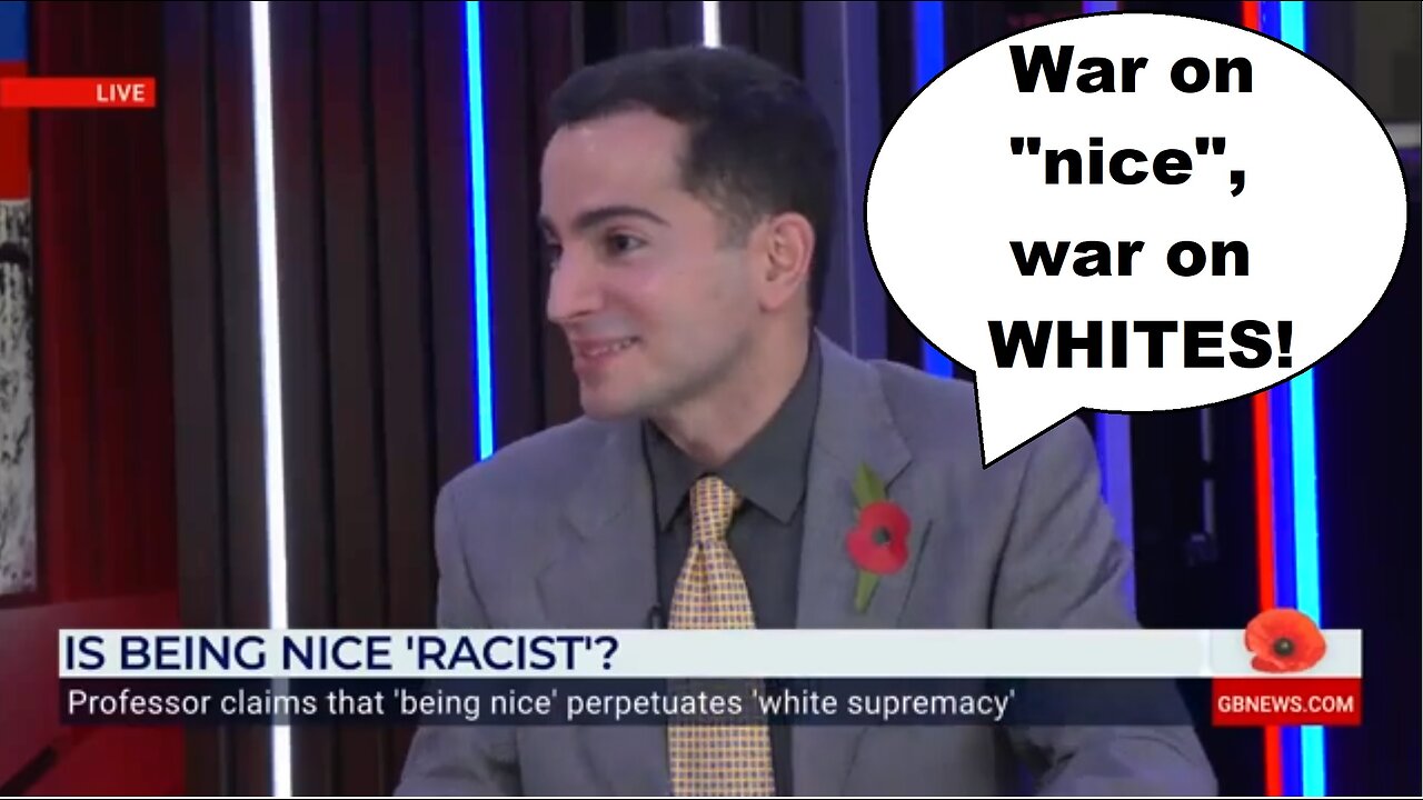 Being Nice is "Racist"! The War on Whites Continues