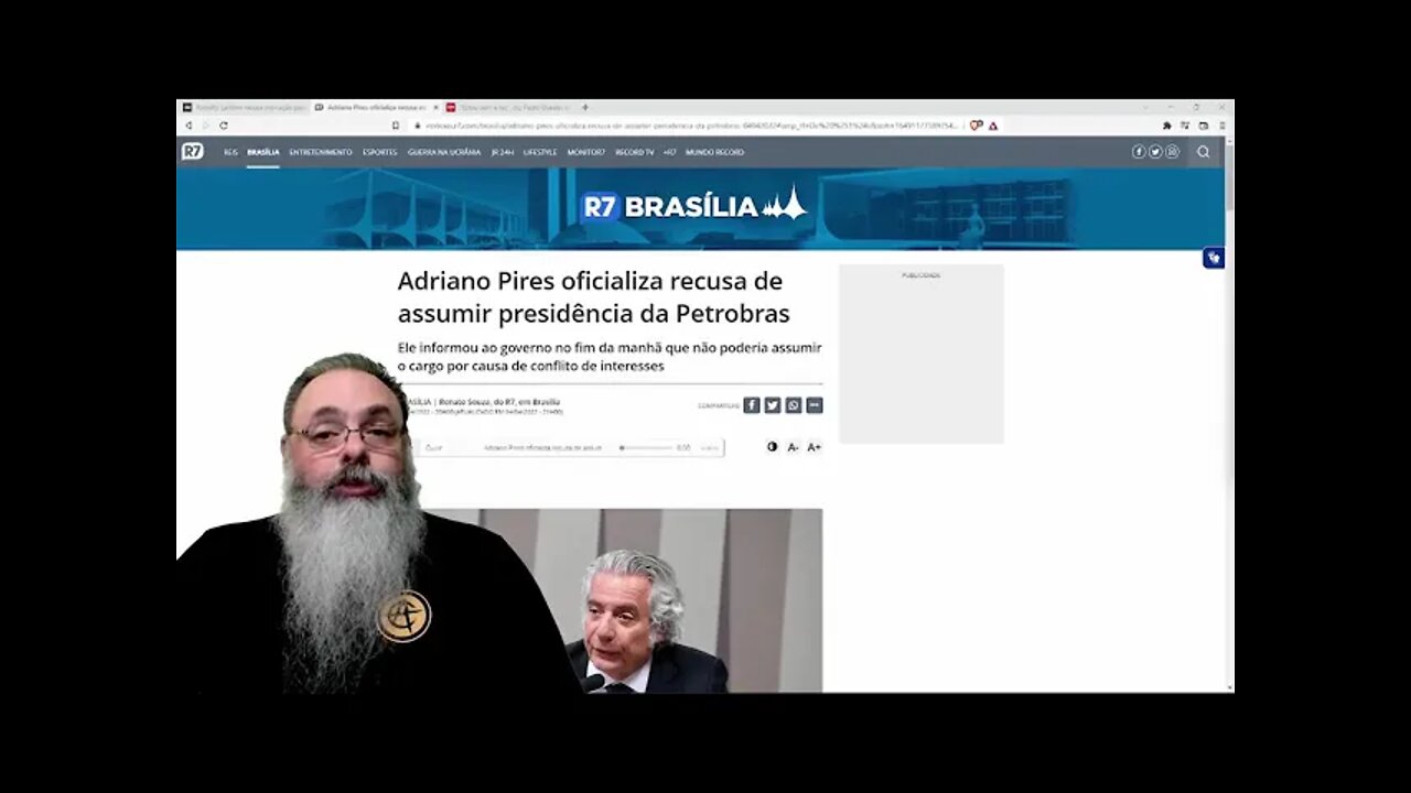 Novo presidente da Petrobrás desiste do cargo