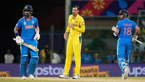 India vs Australia world cup match