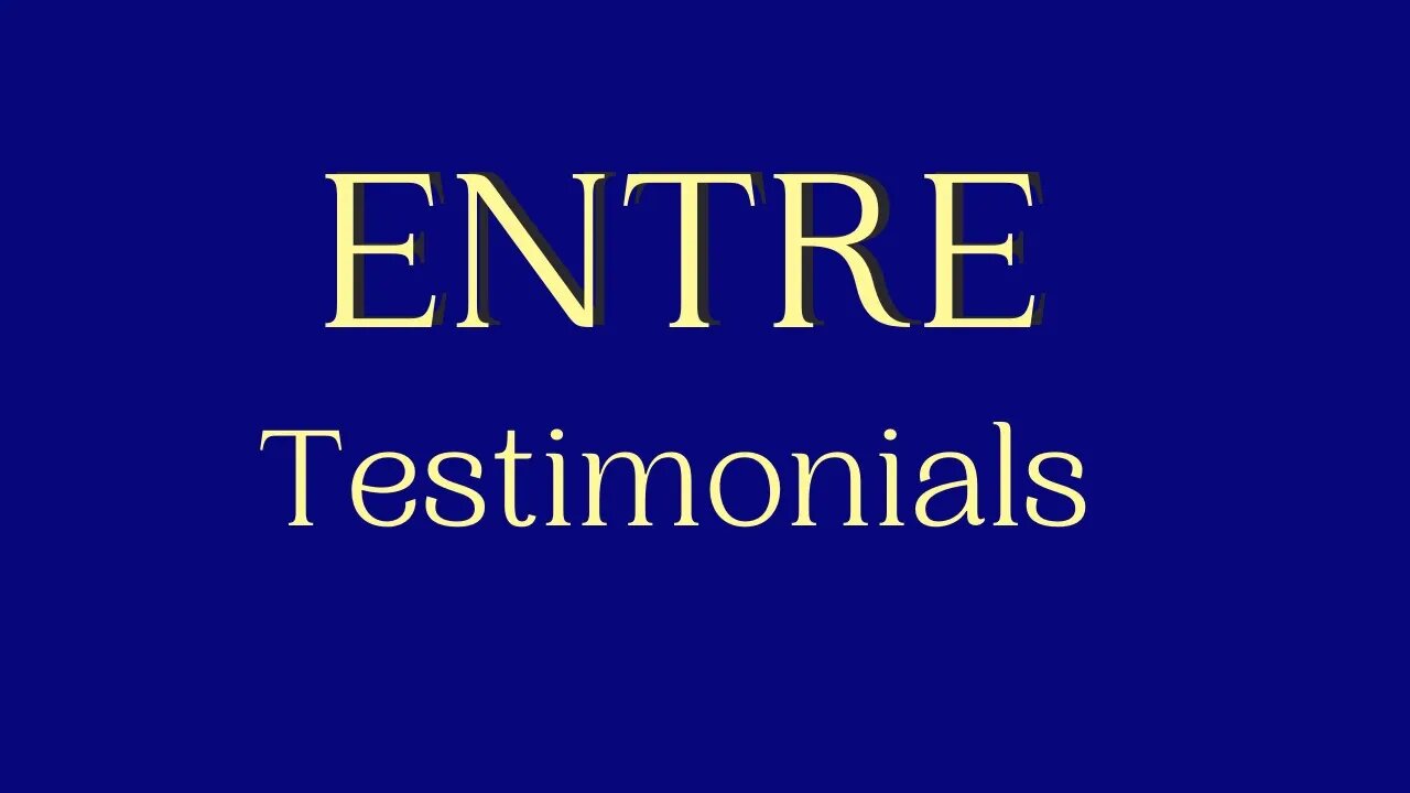 Enter Institute Testimonial