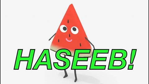 Happy Birthday HASEEB! - WATERMELON Birthday Song
