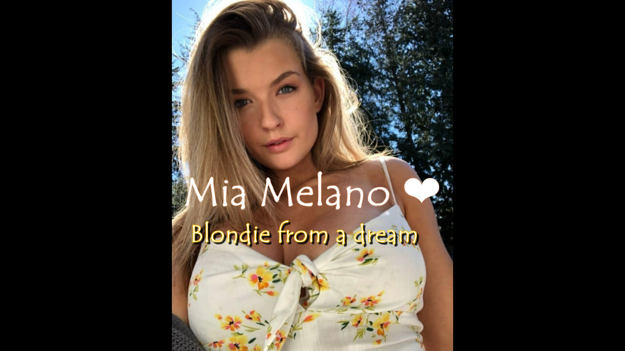 Mia Melano video compilation from Instagram and Tiktok.