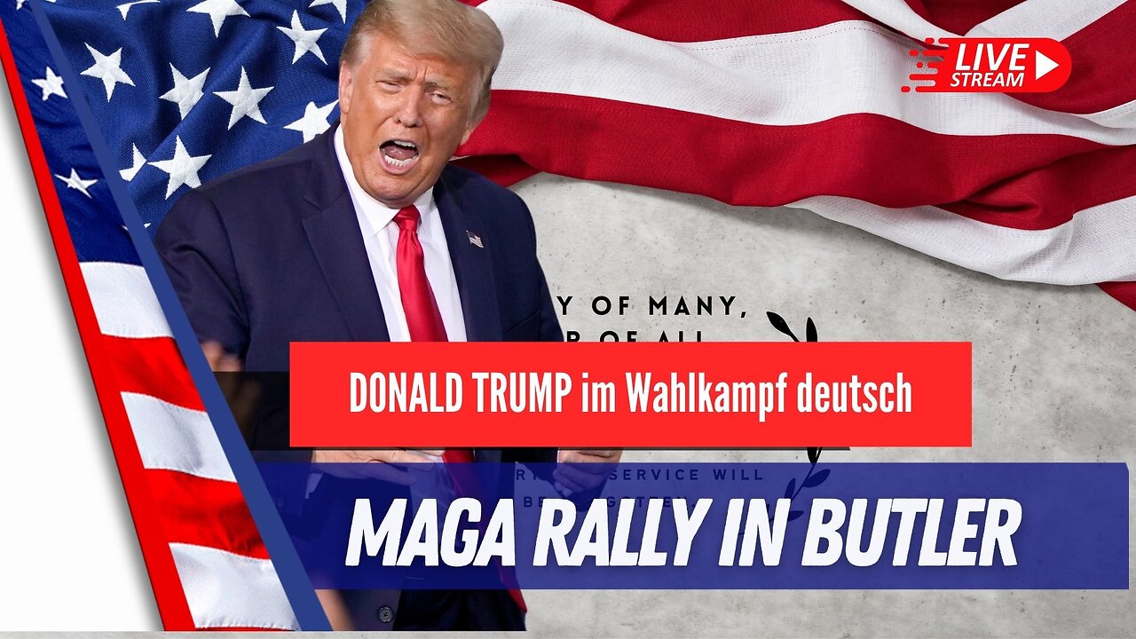 LIVE: Trump in Butler Pennsylvania