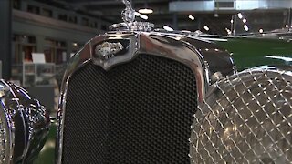 Le Mans racer on display at Forney Museum of Transportation