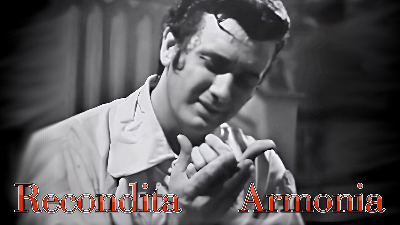 Recondita Armonia (Tosca) - Franco Corelli 1955 With English Subtitles