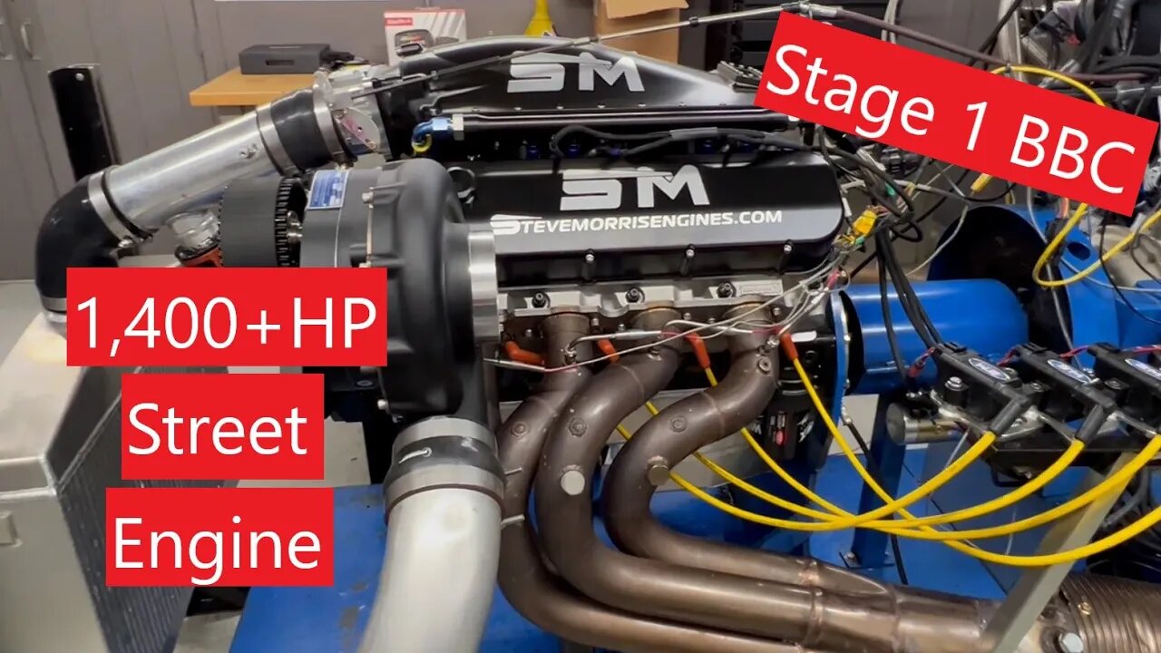 1,400+HP ProCharged Big Block Chevy Street Engine!