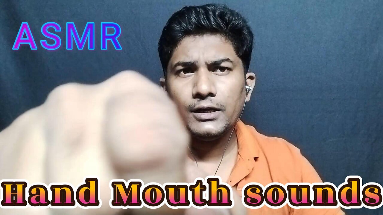 Therapeutic ASMR mouth sounds and hand movements