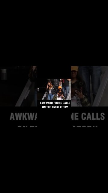 AWKWARD PHONE CALLS ON THE ESCALATOR | RANDOM ROADHOUSE