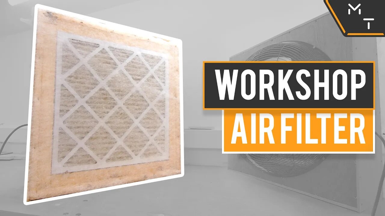 Simple Overpowered Workshop Air Filtration