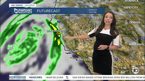 ABC 10News PinPoint Weather With Meteorologist Angelica Campos