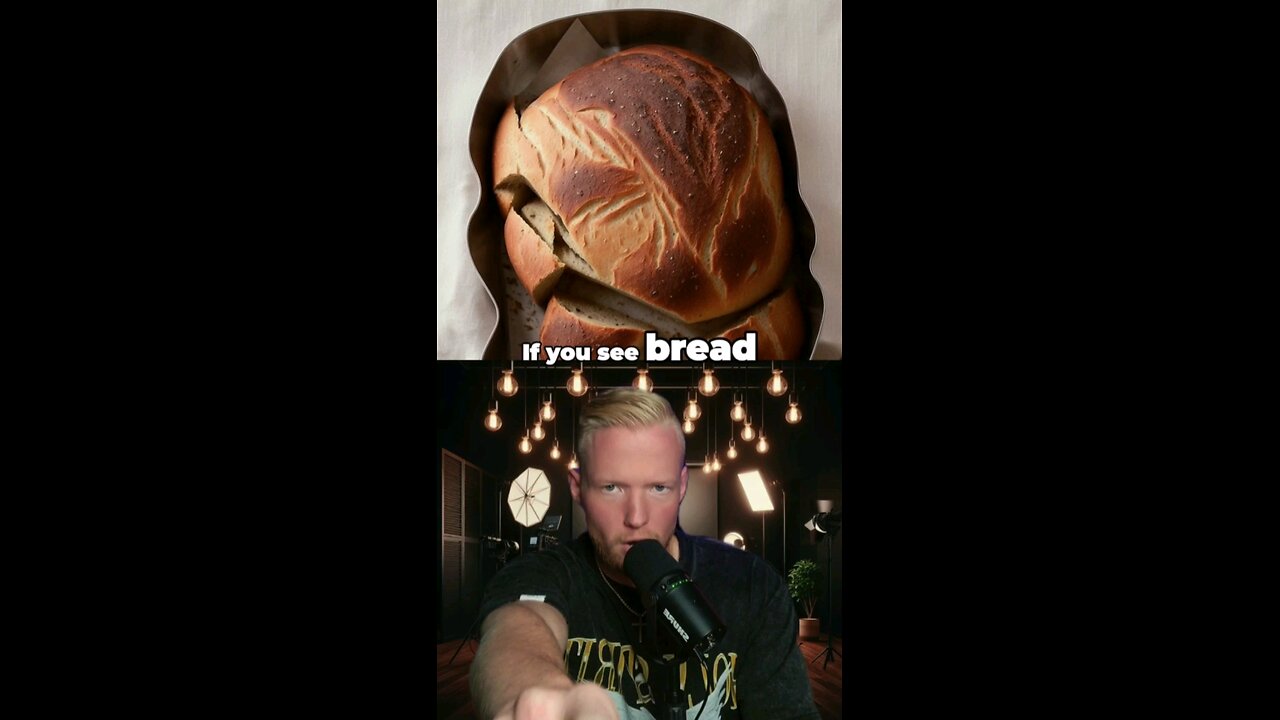 Jesus Caught on Camera in Bread 🍞🤯 #shorts #Jesus #bread #faith #fypシ゚