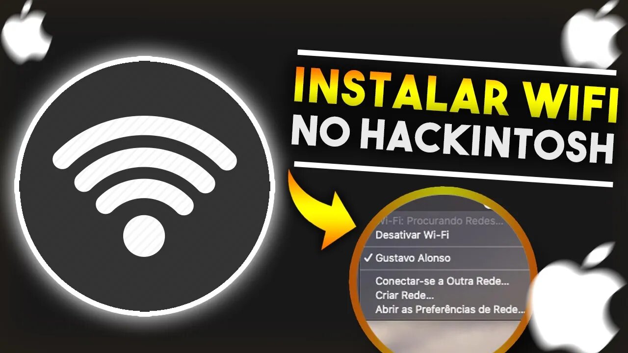 Como INSTALAR DRIVER WIFI no HACKINTOSH (MacOS)