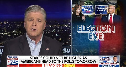 Hannity: Election Will Be Decided By Turnout