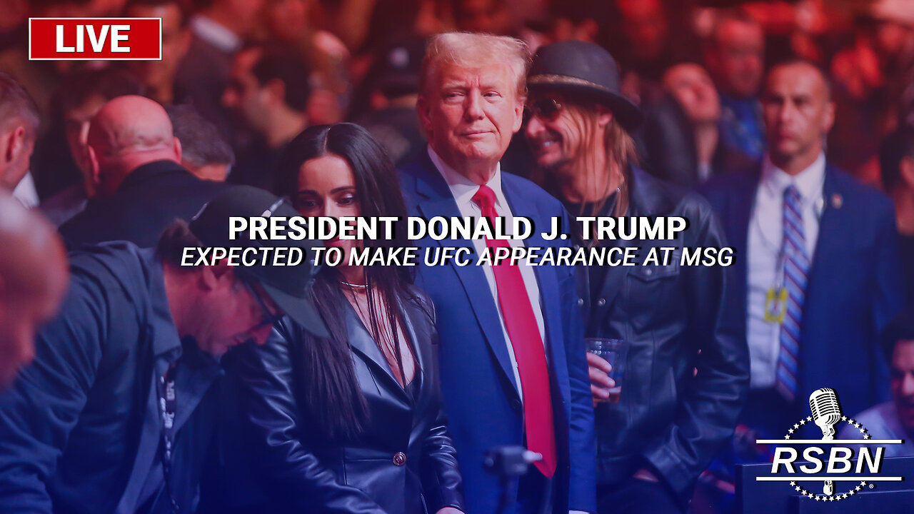 LIVE: President Trump Expected to Make UFC Appearance at Madison Square Garden - 11/16/24