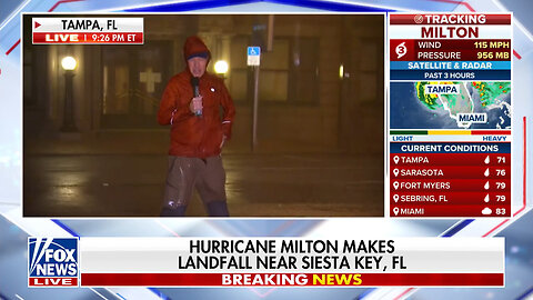 Hurricane Milton Rips Through Siesta Key, Florida