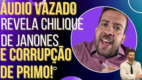 VAZOU: áudio de Janones revela chilique e c0rrupc40 de primo!