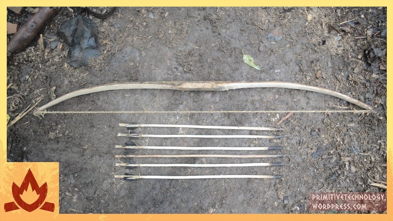 Primitive Technology- Bow and Arrow