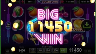 20 GOLDEN COINS BIG WIN EGT