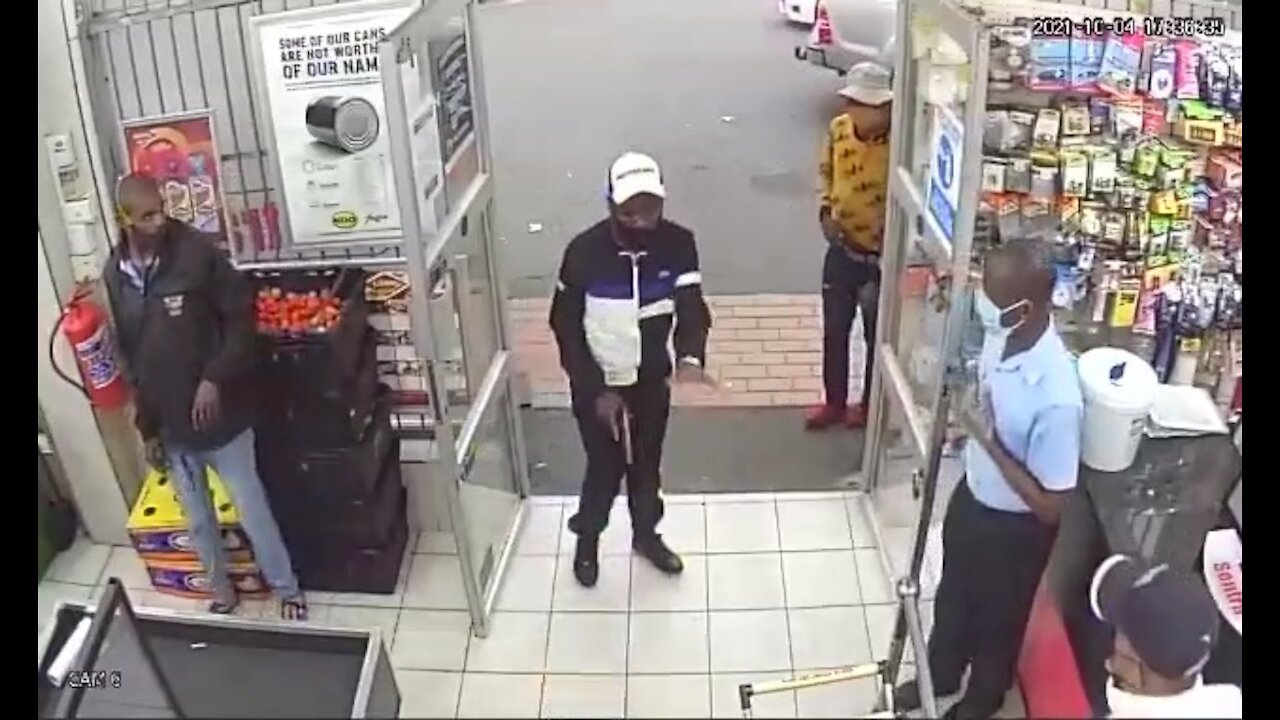Sentra Supermarket armed robbery 1