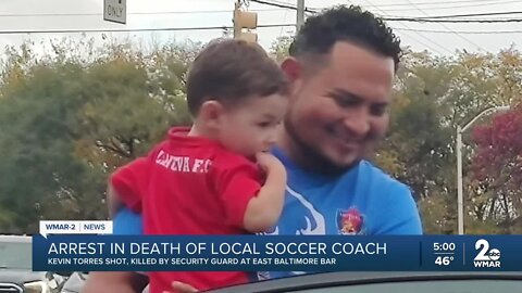 Security guard charged in soccer coach's murder