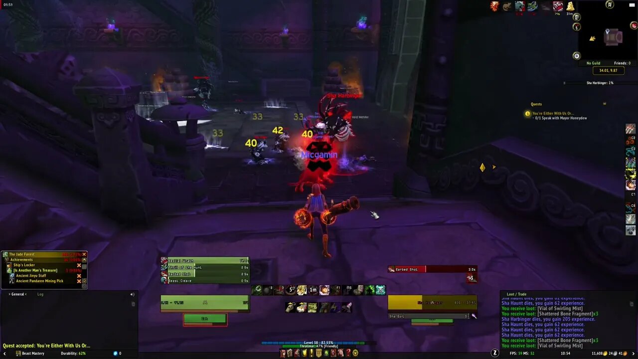 You're Either With Us Or... WoW Mists of Pandaria Quest completionist guide