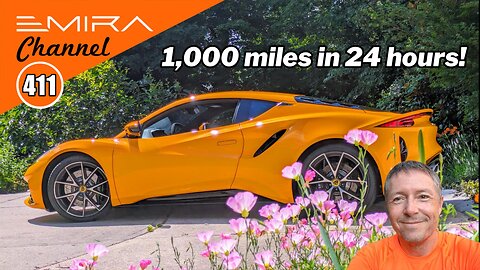 👀Lotus Emira review during epic journey - 1,000 miles in 24 hours