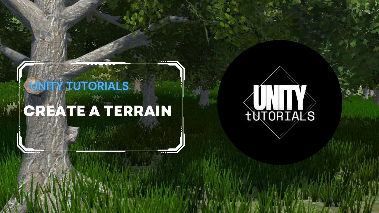 How to make a terrain in unity3d