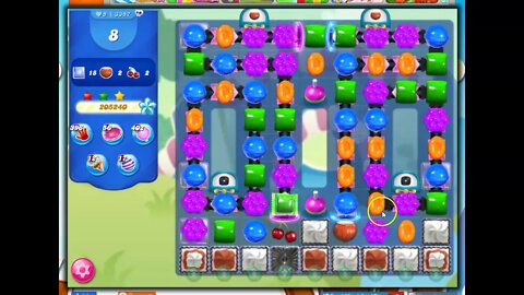 Candy Crush Level 3357 Talkthrough, 23 Moves 0 Boosters