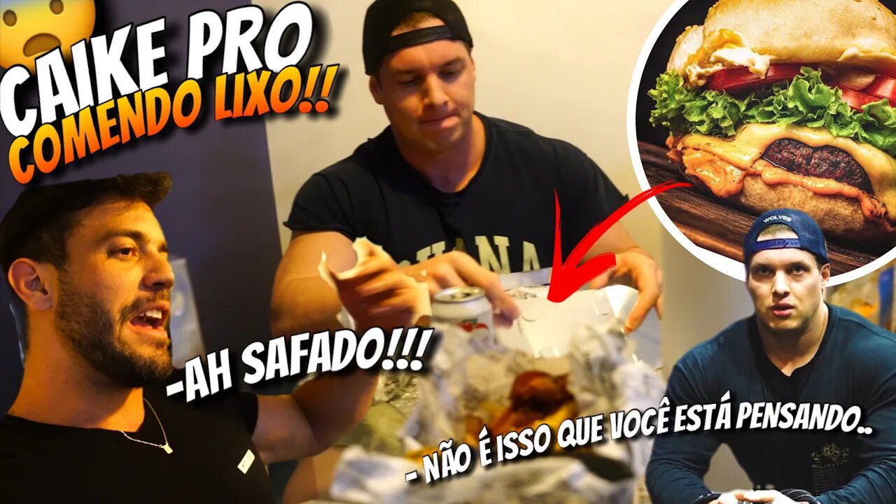 CAIKE FUROU A DIETA PELA PRIMEIRA VEZ COM O GORGONOID *Felipe Franco mandou a real*