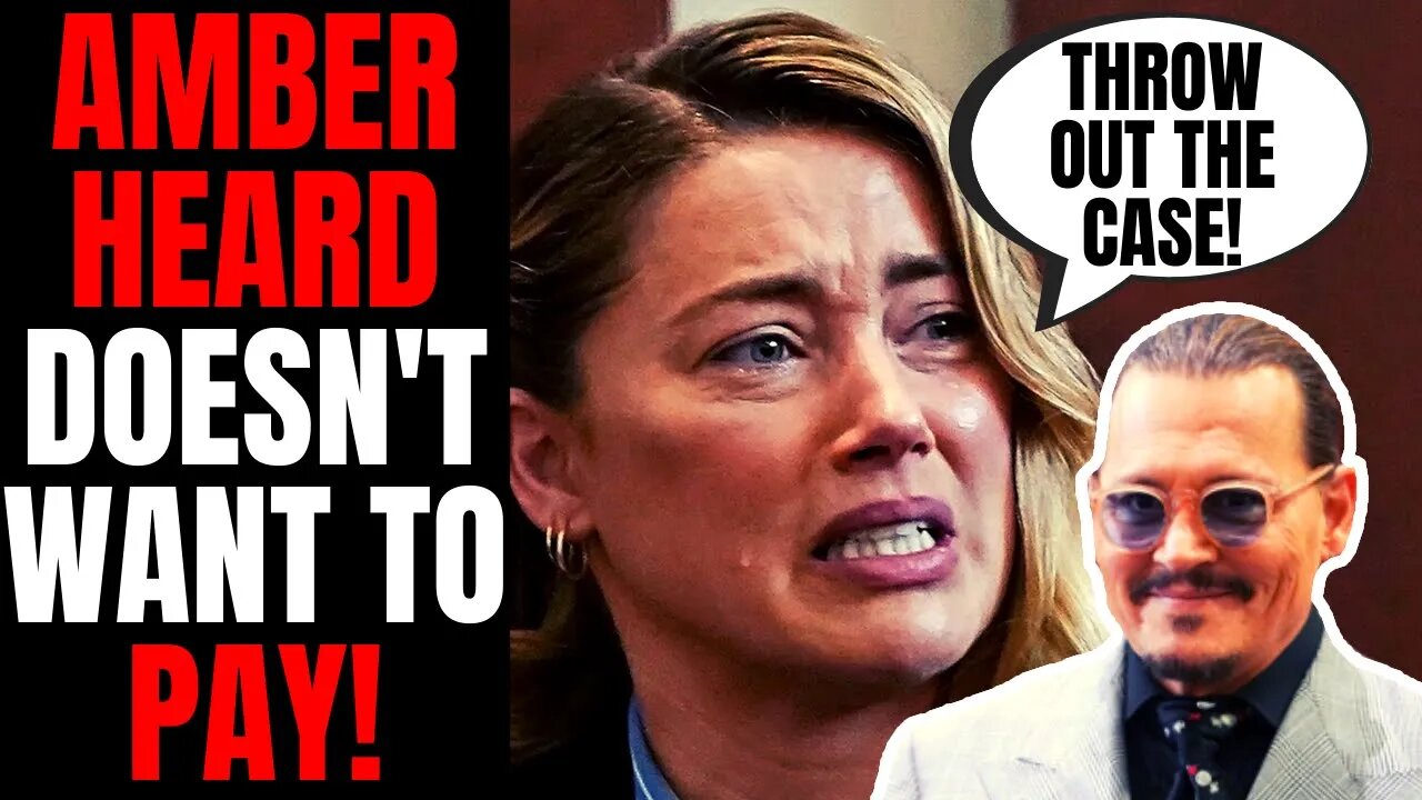 Amber Heard Is DESPERATE To Not Pay Johnny Depp, Wants Case DISMISSED | Claims There's A FAKE JUROR?