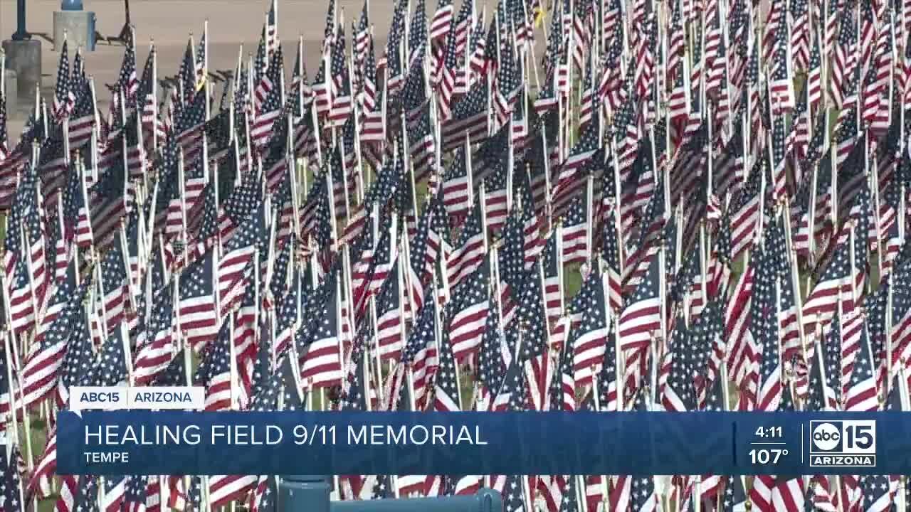 Memorial set at Tempe Healing Field honoring 9/11 victims