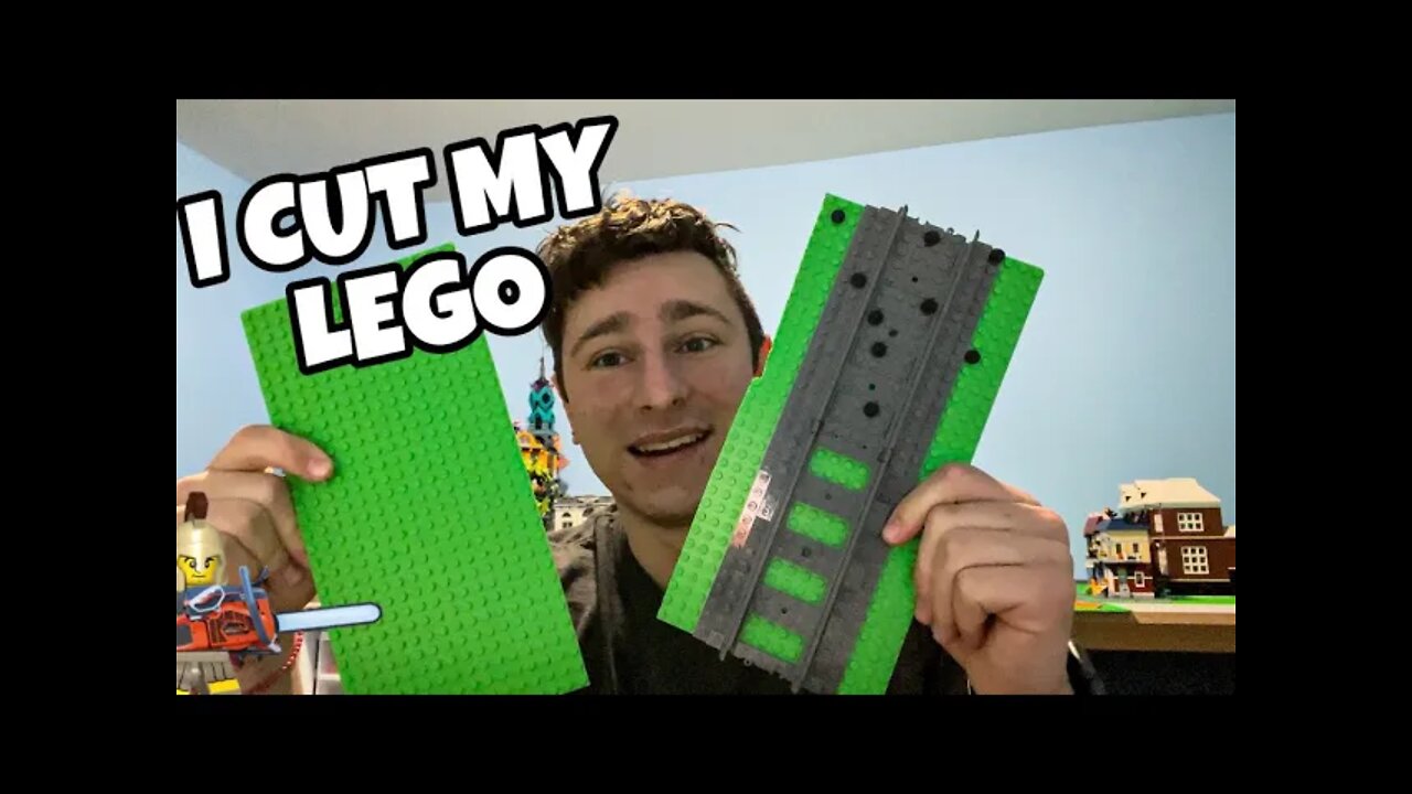 Cutting LEGO in Half