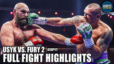 Oleksandr Usyk vs. Tyson Fury 2 HIGHLIGHTS