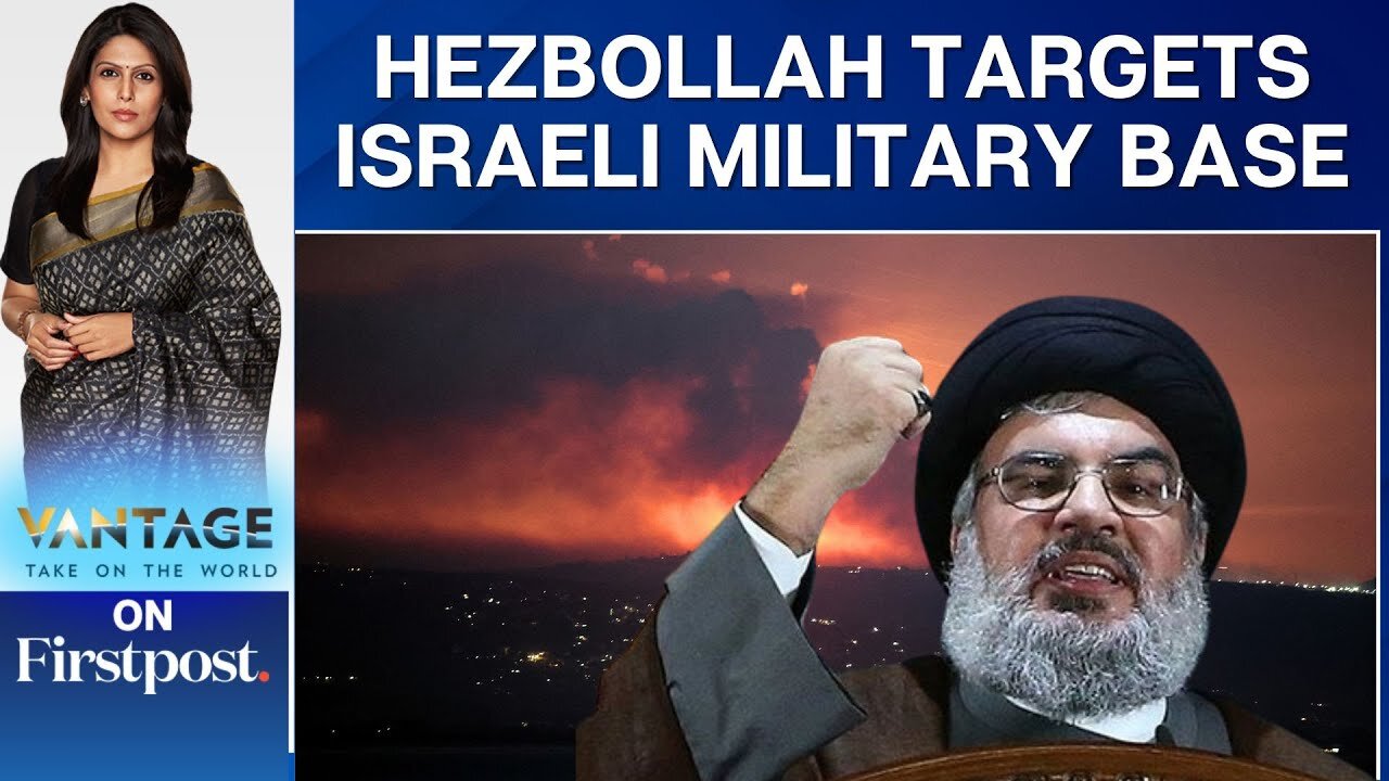 Iran Lauds Hezbollah's Attack on Israeli Military Airbase | Vantage with Palki Sharma