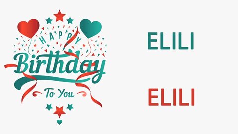 Happy Birthday to Elili - Hindi Birthday Wish From Birthday Bash