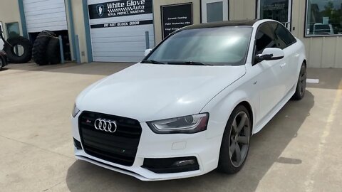 Tulsa Auto Wraps | White Glove Auto | White Audi