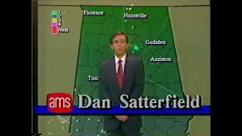 March 2, 1991 - Promo for David Brinkley & WBRC Birmingham Severe Weather Advisory