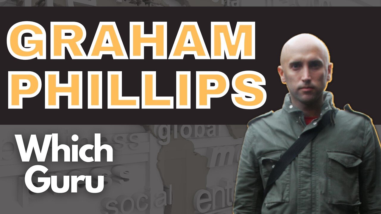 Graham Phillips. Currently filming the rebuilding of Eastern Ukraine.