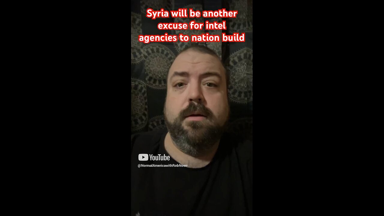 Syria will be another excuse for nation building