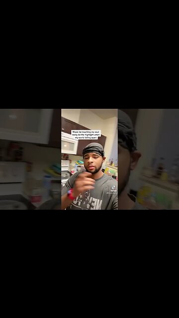 Music really be some people's getaway… seemlytuber react reaction music vibes