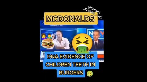 CHILD'S TEETH IN McBURGER? 🍔
