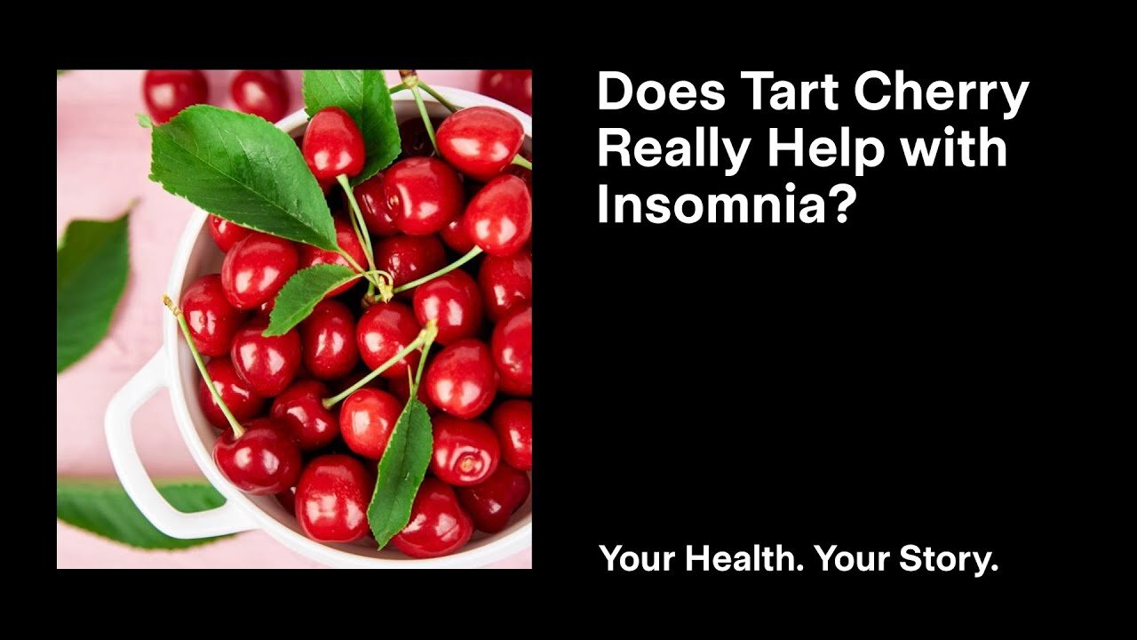 Does Tart Cherry Really Help with Insomnia?